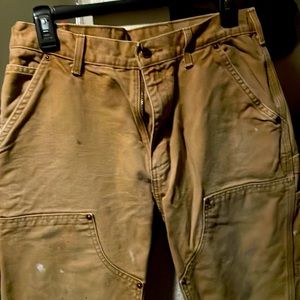 Carhartt 33x34 canvas pants